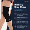Copper Compression Knee Brace for Knee Pain - Copper Infused Knee Stabilizer Orthopedic Brace - Meniscus Tear, ACL, MCL, Arthritis, Joint Pain Relief, Running, Sports, Hiking. Fit for Men & Women.