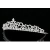 Flower Branch Rhinestone Crystal Beads Bridal Tiara Crown T930