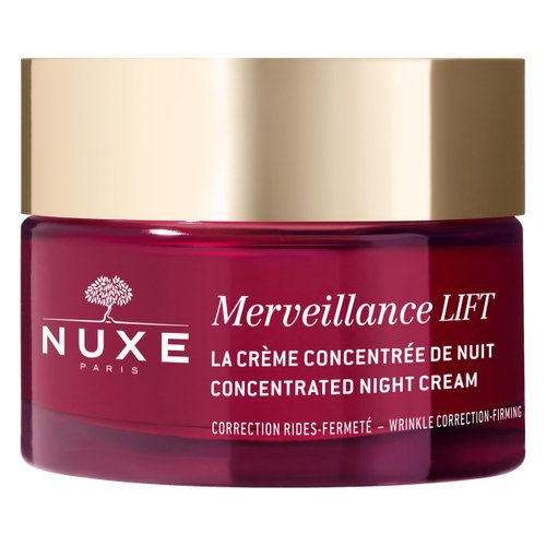NUXE Merveillance Lift Night Cream - Face Anti-Aging Moisturizer. Hydrating Care for Smoothing Fi...