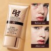 Rosarden BB Cream, BB Cream Tinted Moisturizer With SPF, BB Cream With SPF 50, SPF Tinted Moisturizer Face, Hydrating Formula BB Cream Tinted Sunscreen For All Skin Types, Oil-Free, Light (01)