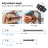LEKATO Bass Guitar Straps for Electric Guitar & Bass 3" Wide Bass Strap Padded Guitar Straps Adjustable Length from 45" to 55" Bass Guitar Strap with Pick Holder 2 Safety Strap Locks & 6 Picks