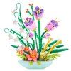 ChunBrommiSam Mini Bricks Bouquet Flower Building Set, Build A Flower Building Blocks Kit 632 Pcs for Adults Toy, Cute Botanical Collection Gift for Girls (Not Compatible with Lego Set