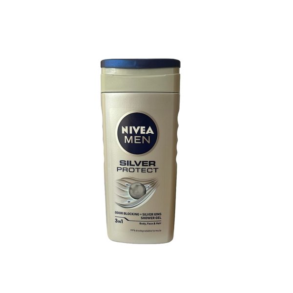 Nivea Men Silver Protect Shower Gel - 250 Ml,