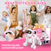 FUUY Robot Dog Toy for Kids, Easy Programmable Remote Control Dog Robot with Head Touch Sensing & Music Function, Imitates Animal Forms Robot Pet Toy Gift for 3-7