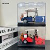 Golf Cart Toy Building Set for Adults Compatiable with Lego Golf - Golf Party Decor, Desk Decor, Gag Golf Gift, Complete with Display Cover