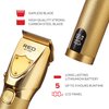 RED by Kiss Cordless Hair Clippers, Hair Trimmer for Professional Haircut, Grooming Kit for Men Ultra Clean-Cut Clipper