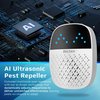 Advanced AI Ultrasonic Pest Repeller: Indoor Ultrasonic Repellent for Mouse, Rodent, Mice, Spider, Ant, Electronic Plug in Pest Control, 1 Pack