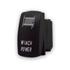 Winch Power - Blue - Laser Etched 5-Pin Double Pole Single Throw Winch Power ON-Off DPST Toggle Switch 20A 12V