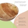Naturally Chic Palm Leaf Bowls - 6 Inch Round - Bamboo Like, Eco Friendly, Disposable, Compostable and Biodegradable Bowls for Catering, Weddings and Parties