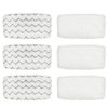 BettaWell Steam Mop Refill Pads Compatible with Bissell 1252 1606670 1543 1652 1132M 1530 11326 Symphony Hard Floor Vacuum Steam Cleaner Series (Pack of 6)