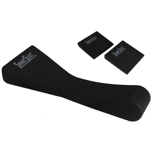 PhysicalMind Institute SMARTSEAT Posture Corrector for Lower Back, Tailbone, Coccyx, Sciatica Pain - Ergonomic, Breathable, Non-Slip and Portable Foam Pad for Car, Home, Desk, Office Outdoor Chairs