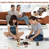 Self-Centering Steering Remote Control Car，STEM Projects for Kids Ages 8-12，Engineering kit, DIY rc car kit, STEM Kits for Kids Ages 8-12
