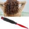 Roller Comb for Men and Women Nylon Round Salon Hair Styling Brush Comb for Blow Drying Curling Straightening(0.6in)