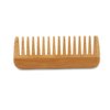 Brown Natural Bamboo Wide Tooth Comb Detangling Combs Anti-Static Curly Hair For Women Men Smoothing Massaging Home Salon Use Bamboo Hair Brushes For Women，Styling Tools and Appliances