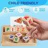 BenBen Educational Toys, Montessori Toys for 3 4 5 6 Years Old Kids, 110 Flash Cards CVC Word Builder, Alphabet Learning Toys, Matching Letters Spelling Games, Gift for Preschool Kindergarten