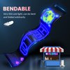 RAYHOME Scrolling Huge Bright Advertising LED Signs, Flexible USB 5V LED Store Sign Bluetooth App Control Custom Text Pattern Animation Programmable LED Display for Store Car Bar Hotel (27''x5'')