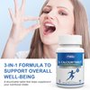 Mellk Calcium-Supplement Vitamin-D3 1200-mg Magnesium-Mini - 186Tablets Unflavored Slow Release Bone Health Women and Men Dietary Supplement Easy to Swallow Sugar Free