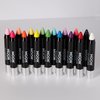 Moon Glow - Blacklight Neon Face Paint Stick / Body Crayon makeup for the Face & Body - Pastel set of 6 colours - Glows brightly under blacklights
