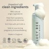 Lucy Bee Hydrating Foaming Face Wash, Dermatologist Approved for Sensitive Skin, 200+ Pumps, Certified Natural, Vegan & Palm Oil Free, Gentle Facial Cleanser, 5.07 fl oz.
