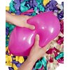 300 Pcs Mermaid Balloons Set, 12 Inches Purple Metallic Purple Teal Hot Pink Yellow Latex Balloons and Confetti Balloons for Birthday Mermaid thematic Party Decoration