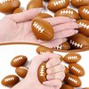 Aodaer 24 Pack Mini Football Stress Balls with Drawstring Mesh Bag Fidget Toys for Adults Soft Foam Balls for Sports Party Favor Gifts