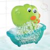 HAP-P-KID Dinosaur Bath Bubble Maker, Automatic Dino Bubbles Blower, Bathtub Shower Machine Toys, Birthday Party Time Gifts for 12 18 24 Months, 1 2 3 4 5 Years Old Boys Girls Preschool Toddlers Baby