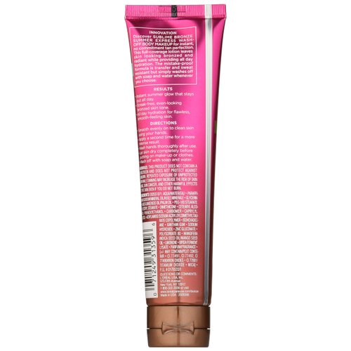 L'Oréal Paris Sublime Bronze Summer Express Body Makeup Lotion, Medium, 3.55 fl. oz.