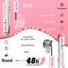 Bond and Seal Lash Glue, Lash Cluster Glue, Waterproof Bond and Seal Lash Glue, 2 in 1 Eyelash Glue for Eyelash Clusters Strong Hold, Long Retention 48-72 Hours DlY Eyelash Extensions Glue, Yaiseiko