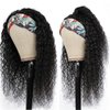 SUPERNOVA Headband Wig Human Hair Curly Headband Wigs For Women 180% Density Kinky Curly Headband Wig Human Hair Brazilian Glueless None Lace Front Wigs Hair（16 inches）