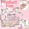 Gifts for Mom Mother Plaques Acrylic Piece Gift from Daughter Son,Mom Birthday Gifts Mom Sign for Mom Birthday, Mother's Day,Christmas,4.7 x 3.9 inch