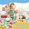Toddler Toys Bilingual Spanish and English Talking Flash Cards for 3 4 5 6 Year Old Boy Girl Birthday Gift, Montessori Educational Learning Toys for Toddlers 3-6, Sensory Toys for Kids with Autism