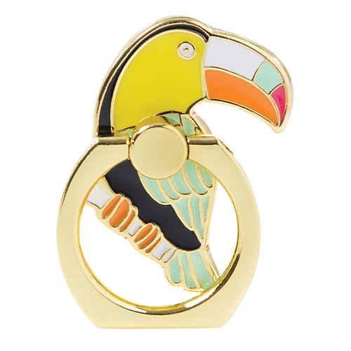 Slant Collections Cell Phone Ring, 1 x 1.5-Inches, Multi