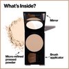 Revlon Translucent Powder, PhotoReady Blurring Face Makeup, Lightweight & Breathable High Pigment, Natural Finish, 001 Translucent, 0.25 Oz