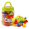 Magnetic Letters Numbers Alphabet ABC 123 Fridge Magnets Plastic Educational Toy Set Preschool Learning Spelling Counting Uppercase Lowercase Math for 3 4 5 Years Kids(78 pcs)
