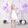 Lingway Toys purple princess dress up Cape Costume for girls aged 3-8，8 Piece toddler girl toys set