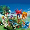 Playmobil Super 4 Lost Island with Alien and Raptor Building Kit