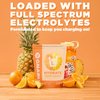 Gnarly Nutrition Hydrate Electrolyte Powder - Exercise Hydration Drink Mix, NSF Sport Certified, Electrolyte Solution, Performance & Recovery - Orange Pineapple, 14.10 Oz