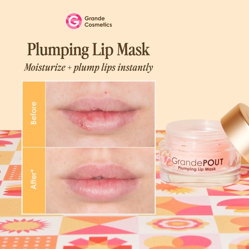 Grande Cosmetics GrandePOUT Plumping Lip Mask, Berry Mojito
