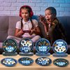 CHUNNIN 48PCS Video Game Party Paper Plates Video Games Themed Birthday Party Supplies for Boys Gamer Kids 7" Blue Gaming Controller Dessert Plates Disposable for Video Game Party Decorations