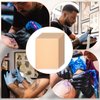 10Pcs Tattoo Skin 3MM Tattoo Fake Skin Blank Tattoo Practice Skin Double Sides Fake Tattoo Skin for Beginners Tattoo Artists Tattoo Supplies