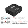 Amtake RCA to HDMI Converter, 1080P RCA Composite CVBS AV to HDMI Video Audio Converter Adapter Compatible with N64 Wii PS2 Xbox VHS VCR Camera DVD, Support PAL/NTSC with USB Power Cable