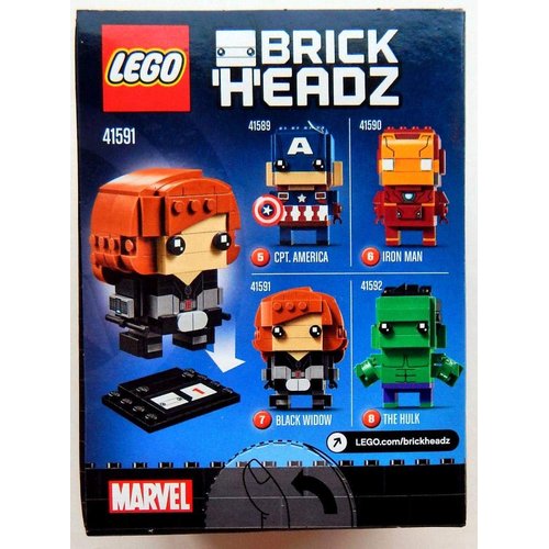 LEGO BrickHeadz Black Widow 41591 Building Kit