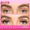 Lash Clusters DlY Eyelash Extensions 40D 0.07 D Curl 14-18mm Eyelash Clusters Mixed Tray Cluster Eyelash Extensions Natural individual Lashes (40D-0.07D-14-18mm)