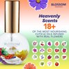 Blossom Hydrating, Moisturizing, Strengthening, Scented Cuticle Oil, Infused with Real Flowers, Made in USA, 0.42 fl. oz, Mandarin Orange