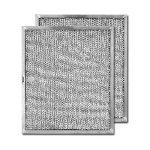 Aluminum Replacement Range Hood Filter 9-7/8 x 11-11/16 x 3/8 (2-Pack)