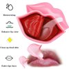20PCS Collagen Lip Masks,Lip Care Lip Pads Great for Moisturizing,Nourishing & Firms Lip,Lip Sleeping Mask for Plumping Your Lips. (YUEHAO Lip Mask Red) (YUEHAO lip mask pink 125)