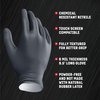 Medline VEN6045R Venom Steel Premium Industrial Black Nitrile Gloves (Pack of 50) (VEN6045N)