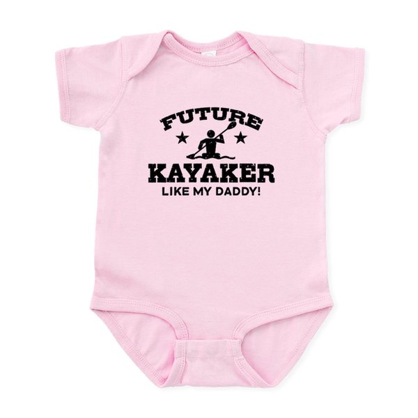 CafePress Future Kayaker Like My Daddy Infant Bodysuit Infant Bodysuit Baby Romper