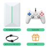 Retro Game Console Hdd 500GB, Plug and Play Video Game Console with Built in 38291 Game, Emulator Console Compatible with 50 Game Emulators, Playnite&Retrobat 2 Game Syatem in 1, Portable Game Console
