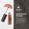 Carolina Cosmetics - Plant-Based Non-Sticky Lip Gloss (Nude with Attitude) - Hydrating & Nourishing - Sunflower Seed Oil, Cacao & Grape Seed Oil - Gluten-Free, Vegan, Non-GMO, Paraben-Free - 5g/0.18oz